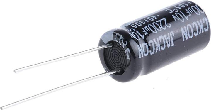 Rs Pro Elektrolytkondensator, radial, 2200uF, 3uA, 10V, 900mA
