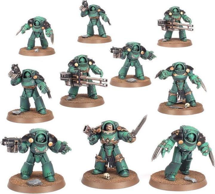 Actual product image Games Workshop Legion Tartaros Terminator Squad (Plastic)