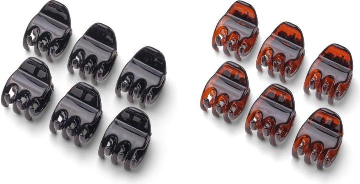 Produktbild Trisa Klassische Haarklammer rund 2.2 cm schwarz 6 Stk (6 Stk.)