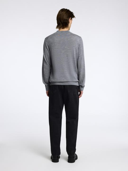 Actual product image Selected Homme 100% merino wool mock neck jumper (XXL)