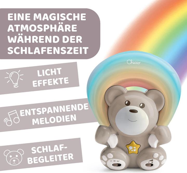 Actual product image Chicco Rainbow projector bear