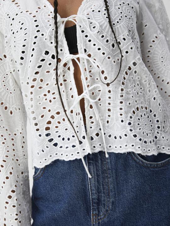 Image du produit Object Broderie Anglaise Blouse (42)