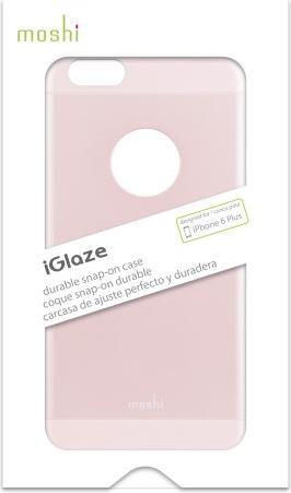 Produktbild Moshi iGlaze - ultra-slim snap on case for iPhone 6/6s Plus - Carnation Pink (Apple iPhone 6 Plus, Apple iPhone 6s Plus)