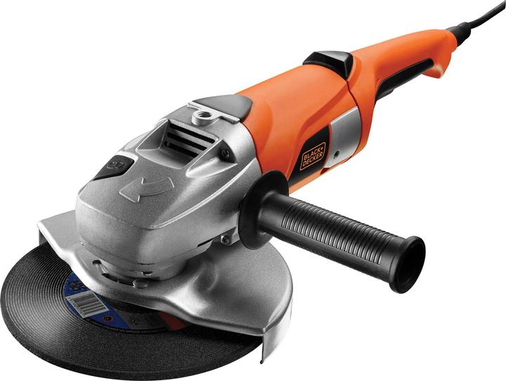 Actual product image Black & Decker Two hand angle grinder 2000W (230 mm)
