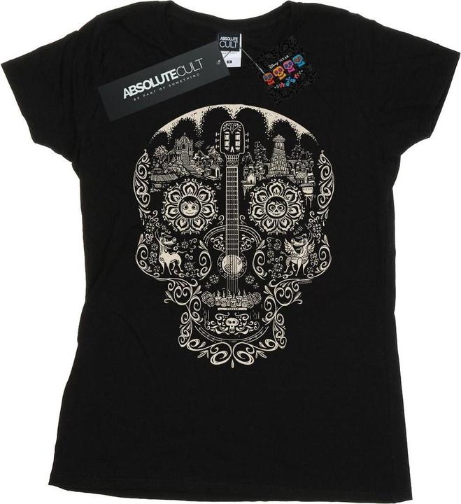 Image du produit Disney - T-shirt COCO SKULL MONO PATTERN - Femme (XXL)