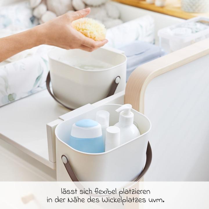 Immagine prodotto Rotho Babydesign Wickeltisch-Organizer YUMA Mistletoe White