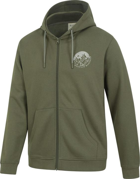 Produktbild Mountain Warehouse Hoodie mit durchgehendem Reissverschluss mit Kordelzug (M)