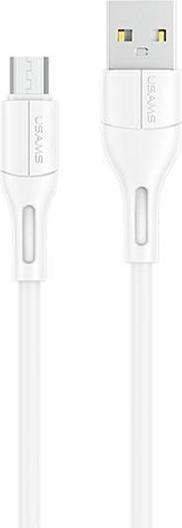 Produktbild Usams Kabel U68 microUSB 2A Fast Charge 1m bialywhite SJ502USB02 USSJ502 (1 m, USB 2.0)
