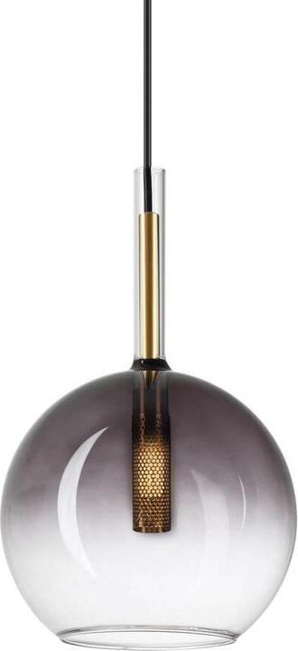 Actual product image Ideal lux EMPIRE G9 pendant light ⌀180mm dimmable chrome smoked glass warm white 309811 (G9, 370 lm)