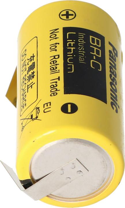 Immagine prodotto Panasonic Batteria BR-C Lithium Battery Baby con alette di saldatura a forma di U (1 pz., Specifico del dispositivo, 5000 mAh)