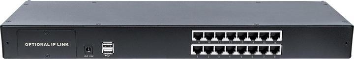 Immagine prodotto Intellinet Switch KVM modulare a 16 porte con interfaccia Cat5/VGA Da usare con console LCD montate su rack...
