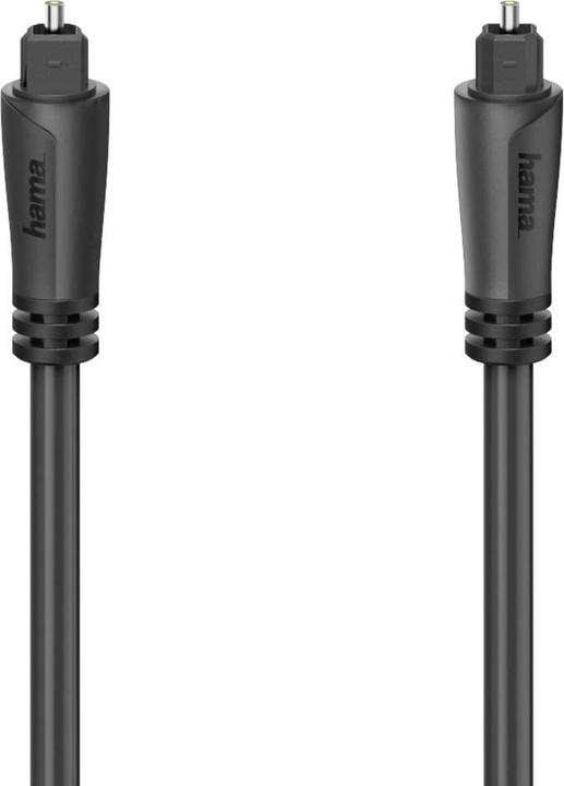 Immagine prodotto Hama Cavo in fibra ottica audio, connettore ODT (Toslink), 3,0 m (3 m, TOSLINK)