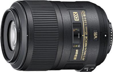 Produktbild Nikon AF-S Nikkor 85mm f/3.5G ED VR DX Micro (Nikon DX, APS-C / DX)