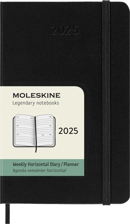 Image du produit Moleskine Agenda tascabile Hard Cover Weekly (De poche, A6, Anglais)