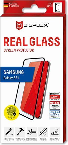 Immagine prodotto Displex Real Glass, Full Cover Panzerglas (1 Pezzo/i, Samsung Galaxy S21 5G)