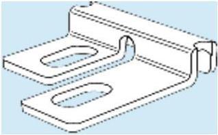 Actual product image Legrand Cm586180 Floor Mount Ftx Gs (Cable hole, 10 cm)
