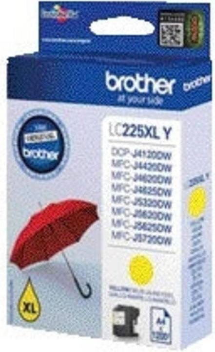 Actual product image Brother Lc-225xly (Y)