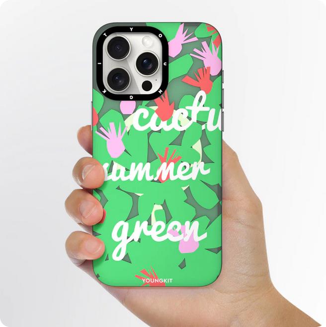 Produktbild Youngkit Hülle Summer Fruit-Themed Case mit Magsafe Wassermelon (Apple iPhone 15 Pro Max)
