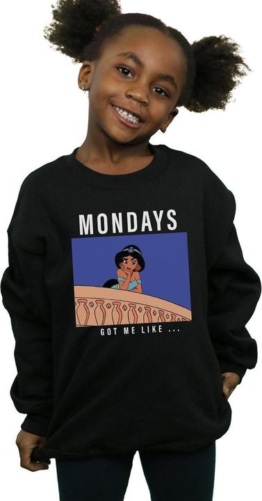 Image du produit Disney Princess - Sweat JASMINE MONDAYS GOT ME LIKE - Fille (140, 146)