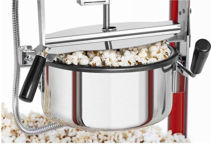 Produktbild Royal Catering Kleine Popcornmaschine - 1600W Leistung, Edelstahl, gehärtetes Glas und Teflonmaterial