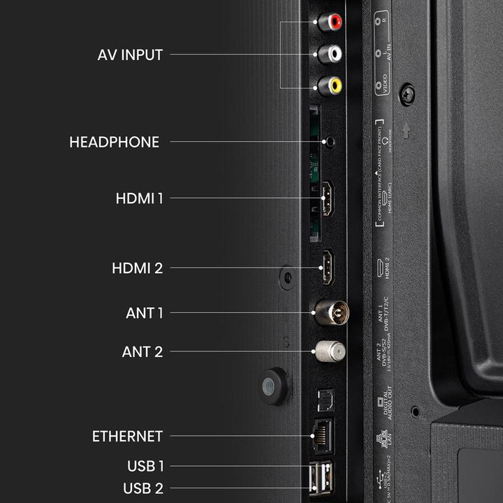 Actual product image Hisense TV 40A4K (40", LED, Full HD, 2022)