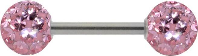 Image du produit Bijouteria Piercing langue (Acier inoxydable, Cristallin, Résine époxy)