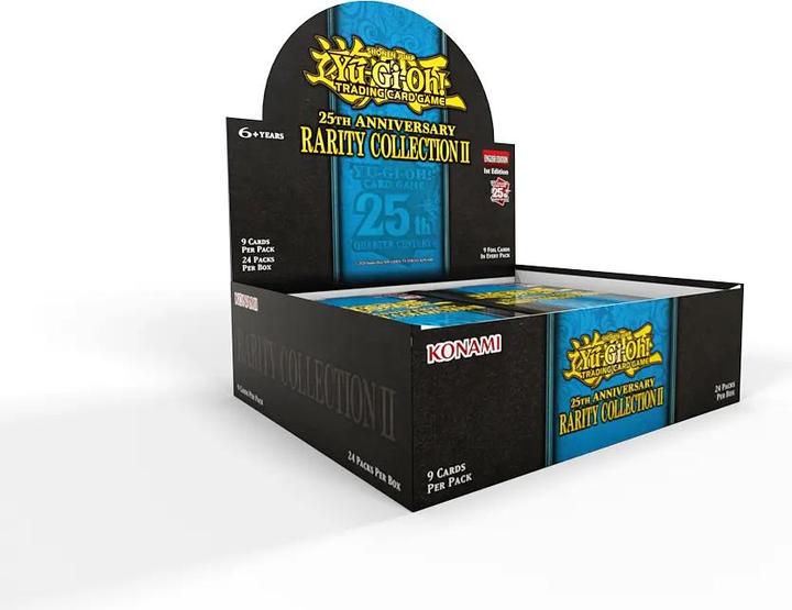 Actual product image Yu-Gi-Oh ! 25th Anniversary Rarity Collection II (English, Booster display)