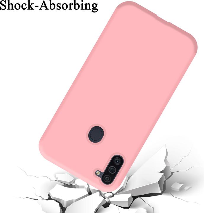 Immagine prodotto Cadorabo Copertura della cassa del silicone liquido TPU (Samsung Galaxy M11, Samsung Galaxy A11)