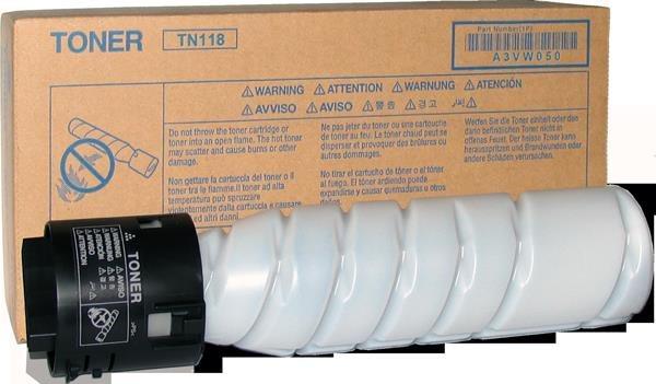Produktbild Konica Minolta Original TN-118 Toner schwarz 12.000 Seiten (A3VW050) (BK)