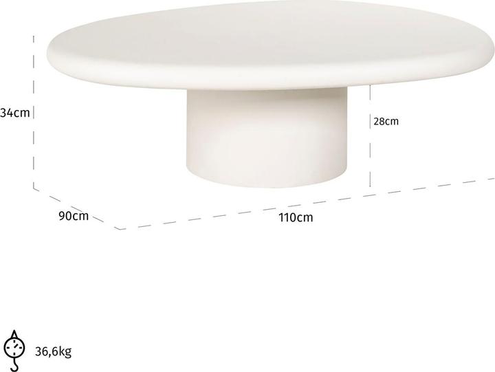 Actual product image Richmond Interiors Bloomstone (110 x 90 x 34 cm)