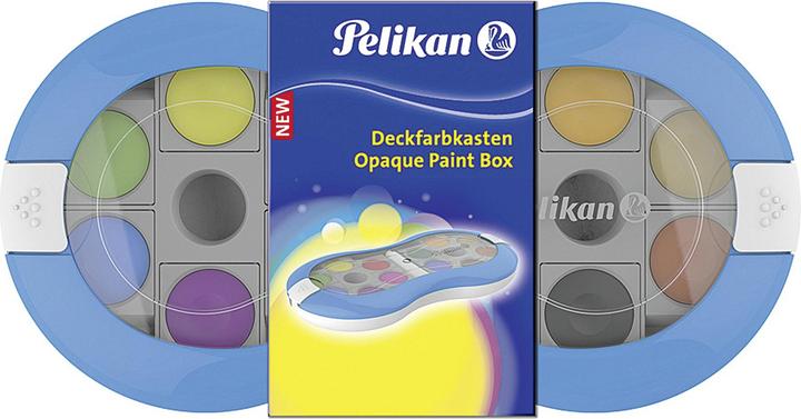 Immagine prodotto Pelikan Coprire la scatola di vernice Spazio (12 colori, 1 bianco opaco)