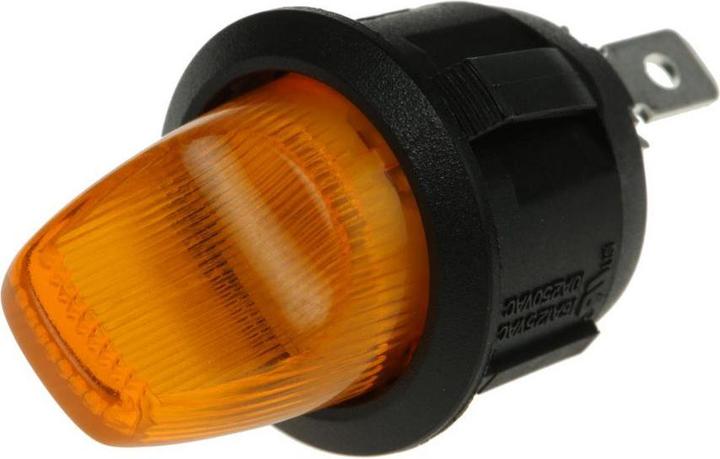 Produktbild Rs Pro Kippschalter 1-polig E-A 10A 250VAC gelb