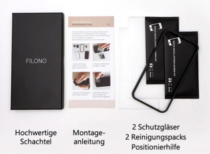 Produktbild Filono Seamless Glass Ultra 14 Pro (1 Stück, Apple iPhone 14)
