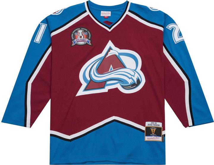 Mitchell & Ness M&N Blue Line Peter Forsberg Colorado Avalanche Jersey - S (S)