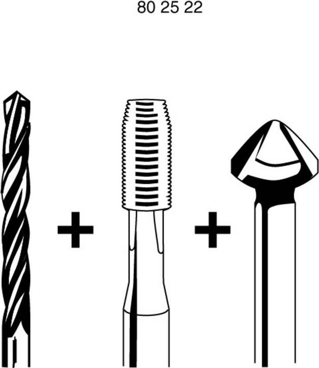 Actual product image Exact Combination tap set 7 pieces