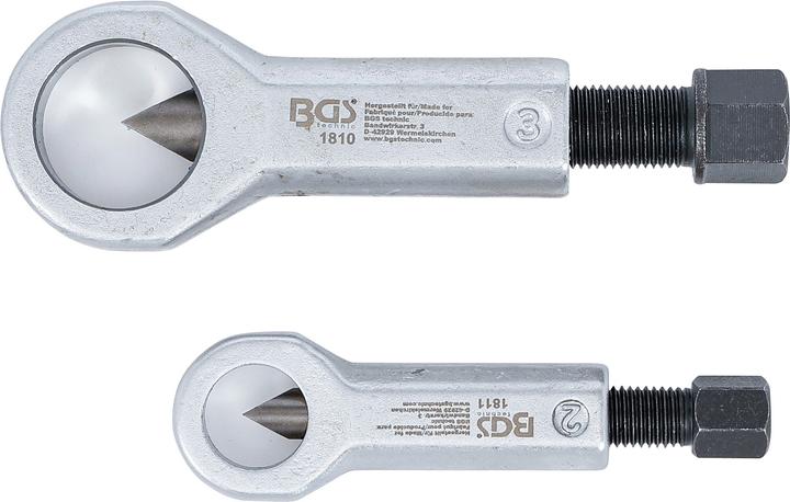 Produktbild BGS Mutternsprenger-Satz 12 - 16 mm / 16 - 22 mm 2-tlg.
