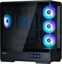 Immagine prodotto Zalman GHE P50 DS Caso ATX Vetro temperato panoramico - Nero (ATX)