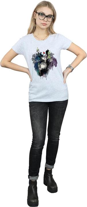 Actual product image Disney Womens/Ladies Villains Cotton T-Shirt (XL)