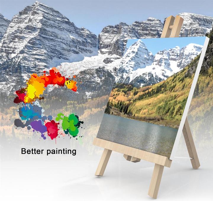 Produktbild Intirilife Tischstaffelei aus Holz 23 x 40 cm