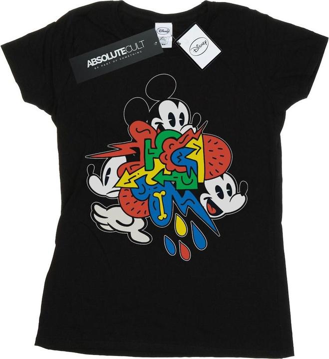 Immagine prodotto Disney Mickey Mouse Vintage Arrows Maglietta Donna (S)