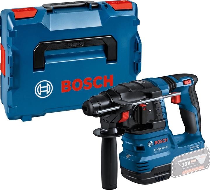L-BOXX 136, Maschinentuch, Tiefenanschlag, GBH 18V-22, Einlage, Zusatzhandgriff