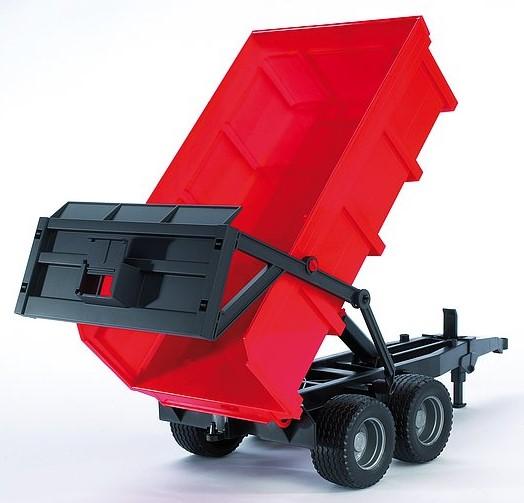 Actual product image Bruder Trough tipping trailer with automatic rear wall