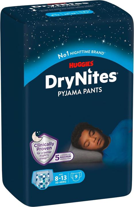 Produktbild Huggies DryNites (Tragepack, 9 Stück)