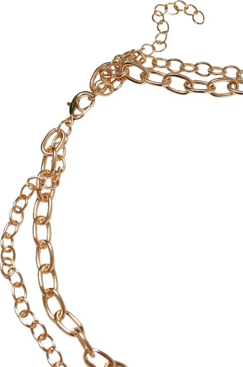 Image du produit Urban Classics Diamond Zodiac Golden Necklace - 17138 (Fer, Zinc)