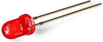 Velleman 5mm Standard Led Lamp Red Water-Clear