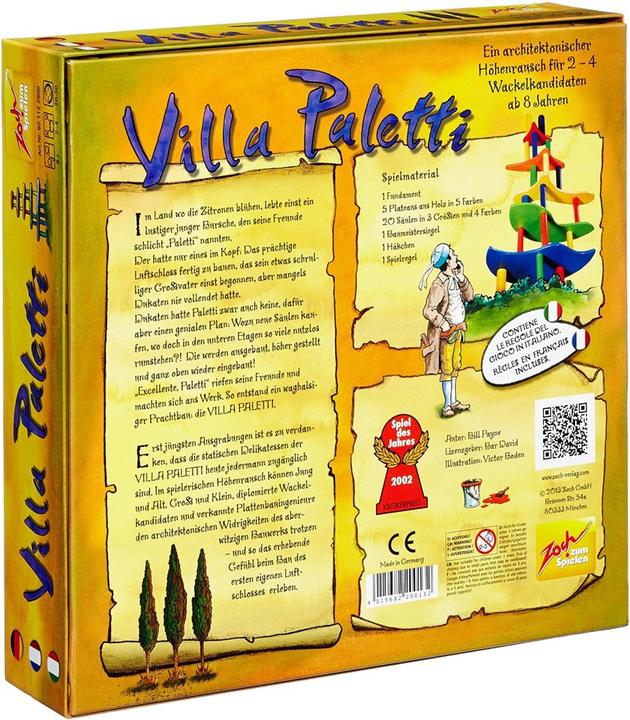 Actual product image Zoch Villa Paletti (German)