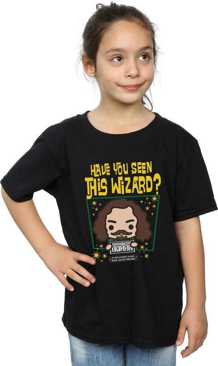 Actual product image Girls Sirius Black Azkaban Junior Cotton T-Shirt (140, 146)