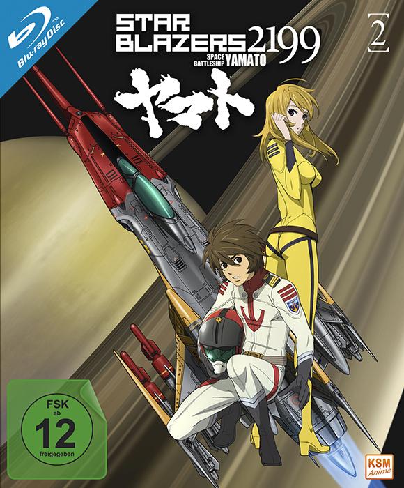 Actual product image Star Blazers 2199 - Space Battleship Yamato - Vol2 (Blu-ray, 2018, German)