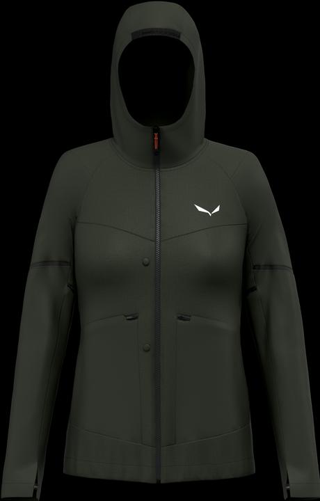 Actual product image Salewa Puez Hemp Durastretch Hybrid 2 in 1 Jacket Da (46)