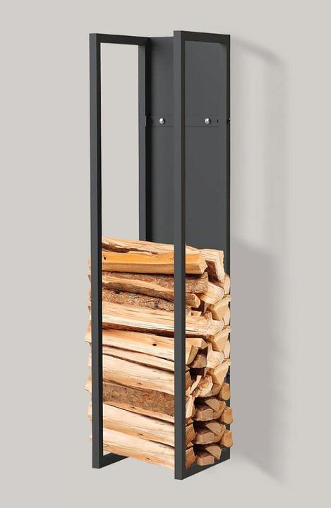 Image du produit DanDiBo Étagère à bois pour cheminée (25 x 25 x 100 cm)